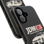 R34 Skyline GT-R JDM Rising Sun Tough Phone Case Cover Gift