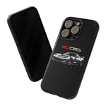 Silver C6 Z06 Phone Case for Chevy Fans, Tough Cover