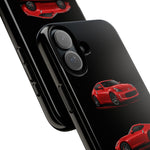 Red 370Z Sports Coupe Tough Phone Case for JDM Enthusiasts