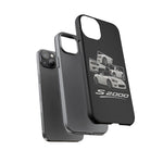 White S2000 Roadster Collage JDM Tough Phone Case Cover Gift