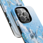 Copy of Silver Butterflies Tough Case | Blue Sky Water Droplets Phone Cover