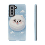 Samoyed Kawaii Snowball Chibi Art Tough Phone Case