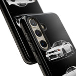 R32 Skyline Phone Case White, Three-View Vector Cover, Gift GTR Fans