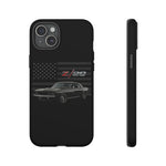 Z28 Camaro Phone Case Classic Muscle Car Patriotic Tough Cover Gift Art