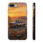 73 Chevy C10 Square body Truck Two-Tone Sunrise Tough Phone Case