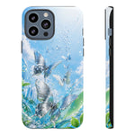 Copy of Silver Butterflies Tough Case | Blue Sky Water Droplets Phone Cover