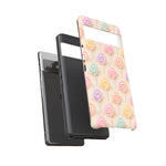 Pastel Swirl Lollipops Tough Case | Candy Pattern Phone Cover