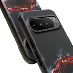 Z06 C8 Phone Case, Red Smoke Studio Reflection Cover