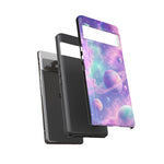 Pastel Galaxy Planet Vaporwave Art Tough Phone Case