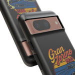 1972 Gran Torino Blue Retro Muscle Car Tough Phone Case Cover