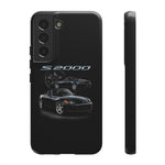 Black S2000 Roadster Collage JDM Tough Phone Case Cover Gift