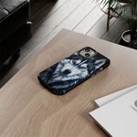 Siberian Husky Geometric Diamond Art Tough Phone Case