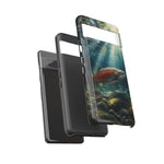 Salmon River Fishing Phone Case, Sunlit Current Cover