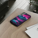 2 Rounds Canada Retina Artwork Vaporwave Phone Case – Landscape Aesthetic