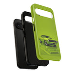 Green Cuda Muscle Car phone case for Gear Heads