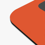 1969 Camaro SS Muscle Car Mouse Pad | Retro Racing Stripes, Orange