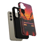 Fox Body Mustang Sunset Tough Phone Case - Palm Boulevard Poster