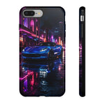 Blue C7 Neon District Tough Phone Case