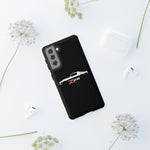 1970 Camaro Z28 White Silhouette Tough Phone Case Cover Gift
