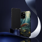 Salmon River Fishing Phone Case, Sunlit Current Cover