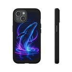 Neon Holographic Whale Phone Case | Tough Case