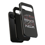 NSX Dual View Black Red JDM Sports Car Tough Phone Case Gift