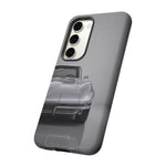 Silver Corvette Art Phone Case, C2 Sting Ray Classic Sports Cover
