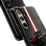 Camaro ZL1 Phone Case, Black Red Racing Stripe Studio Cover, Gift