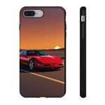 Red C4 ZR-1 King of the Hill Art Tough Phone Case