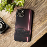 FC RX-7 Pink Neon Fog Column Tough Case