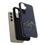 Navy Blue Chevy OBS Truck Phone Case, Classic Cover