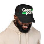 Greenpoint Brooklyn NYC Trucker Hat Modern Streetwear Foam Snapback Minimalist Urban Style