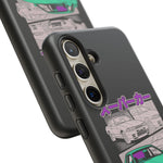 R32 Skyline GT-R Manga Style JDM Tough Phone Case Cover Gift