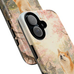 Akita under Cherry Blossoms Dog Breed Phone Case