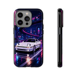 Supra Mk3 Turbo Night Tough Phone Case| Vaporwave 80s Racing Skyline