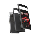 Tri-Power Classic Muscle Car GTO phone case | Retro Automotive Graphic