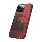Red Mustang Art Phone Case, GT500 American Muscle Car Tough Cover
