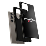 1970 Camaro Z28 White Silhouette Tough Phone Case Cover Gift