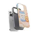 Milk Cookie Phone Case Cute Food Kawaii Tough Cover Gift Art