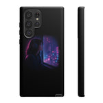 Girl at Window Night Cityphone Case | Tough Case