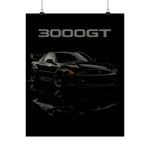 3000GT Poster Wall Art Print JDM Sports Car Garage Decor Gift