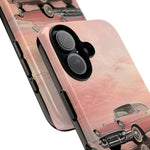 1957 Chevy Bel Air Blush Cream Tough Phone Case for Classic Car Fans
