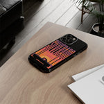 Silverado sunset truck Phone Case | Retro pickup silhouette