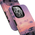Silver Hakosuka Skyline Mirror Lake Tough Phone Case