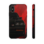 GNX Black Ember Red Tough Phone Case