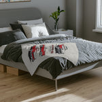 1959 Fairlane 500 Galaxie Skyliner Classic Car Blanket | Retro Auto Throw