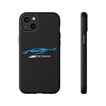 Rapid Blue C8 Z06 Phone Case for Chevy Fans, Tough Protective Cover