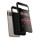 Tri-Power Classic Muscle Car GTO phone case | Retro Automotive Graphic