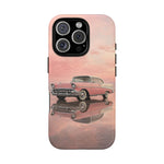 1957 Chevy Bel Air Blush Cream Tough Phone Case for Classic Car Fans