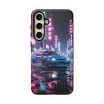Skyline GT-R Tokyo Rain JDM Night Art Tough Phone Case